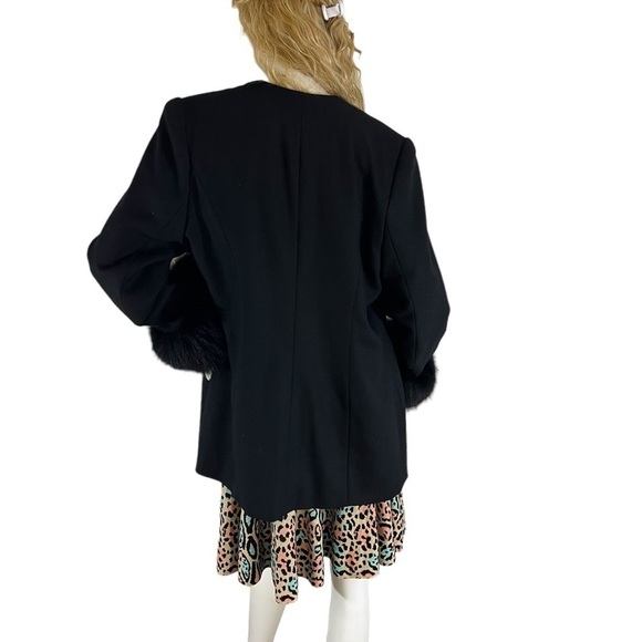 Ben Marc International Fur & Rhinestone Jacket and Wrap. - Picture 12 of 17